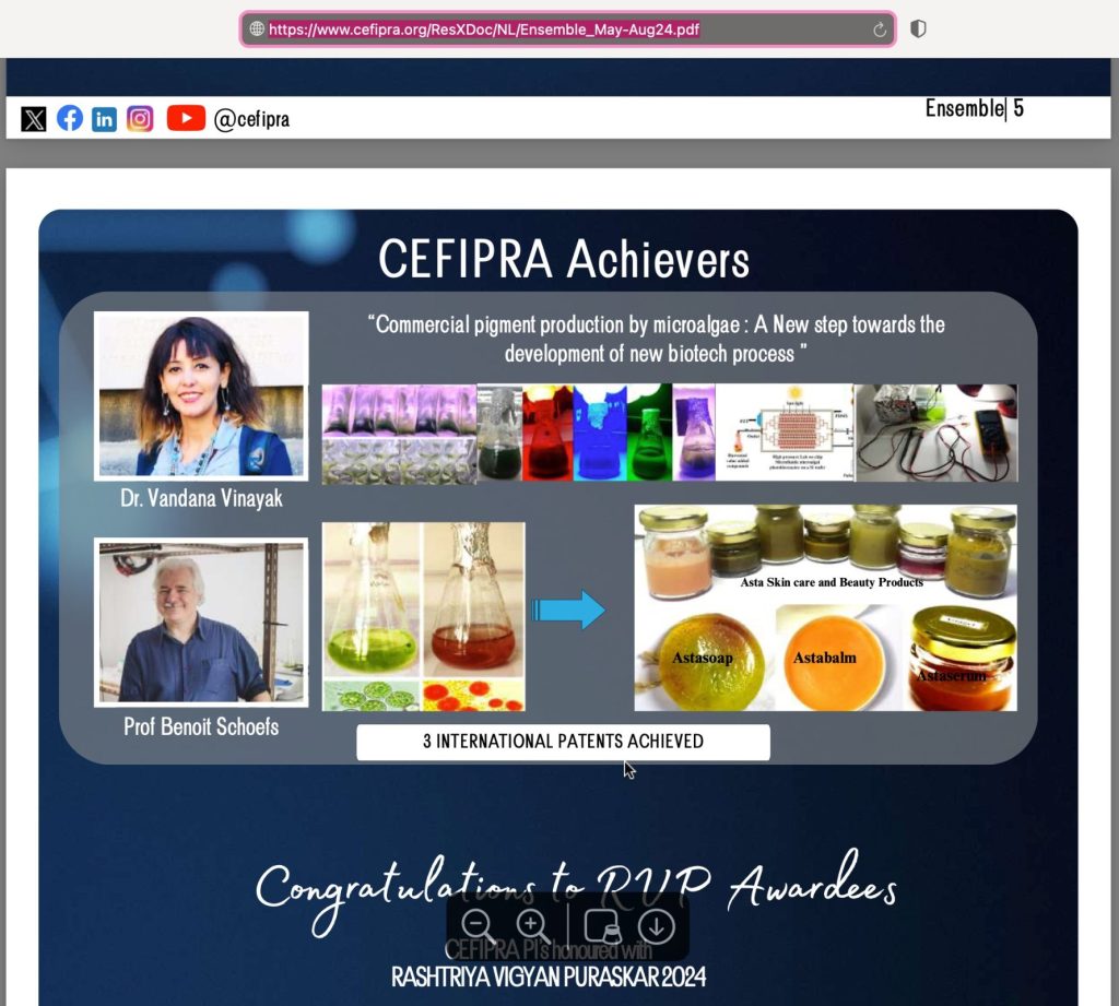 CEFIPRA ENSEMBLE ARCHIEVES